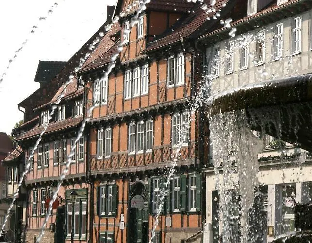 公寓 Schoene Am Mathildenbrunnen 奎德林堡